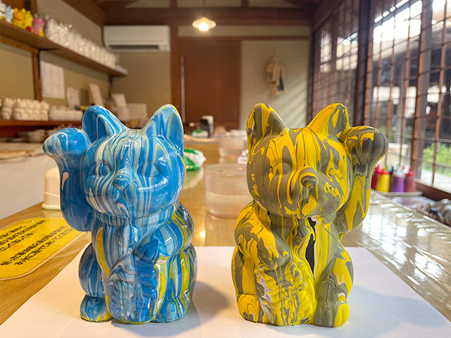 ラッキーキャットアート