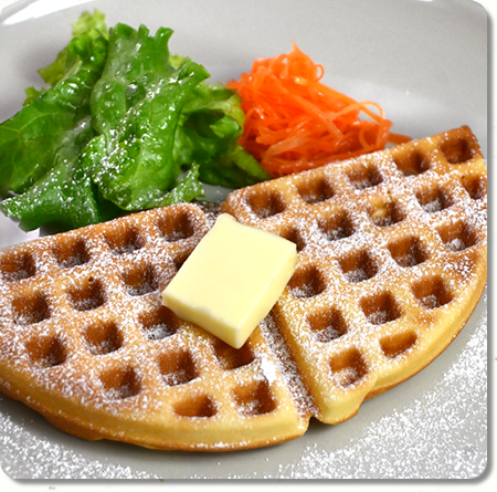 モーニングワッフル
