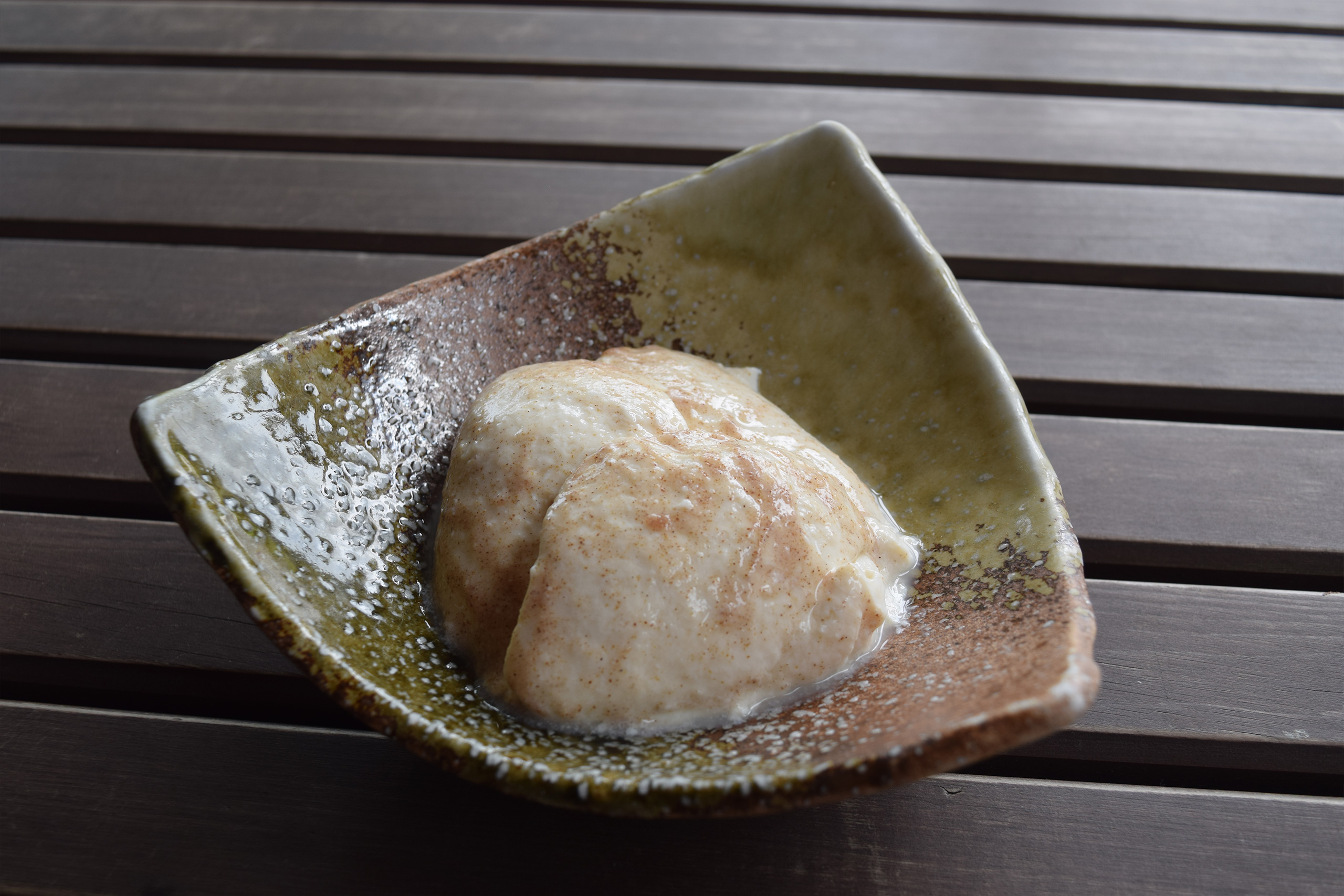 ＜10月＞麦こがし豆腐