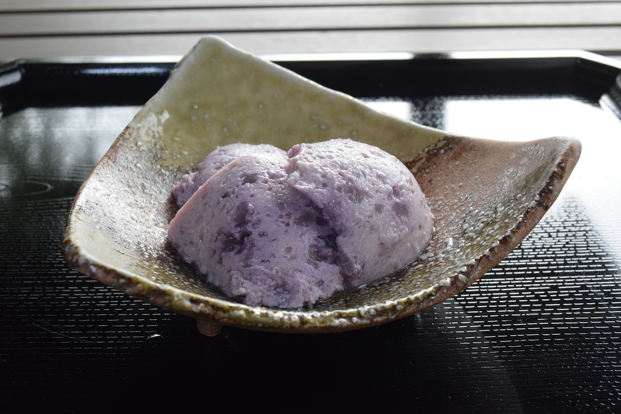 ＜11月＞むらさき芋豆腐