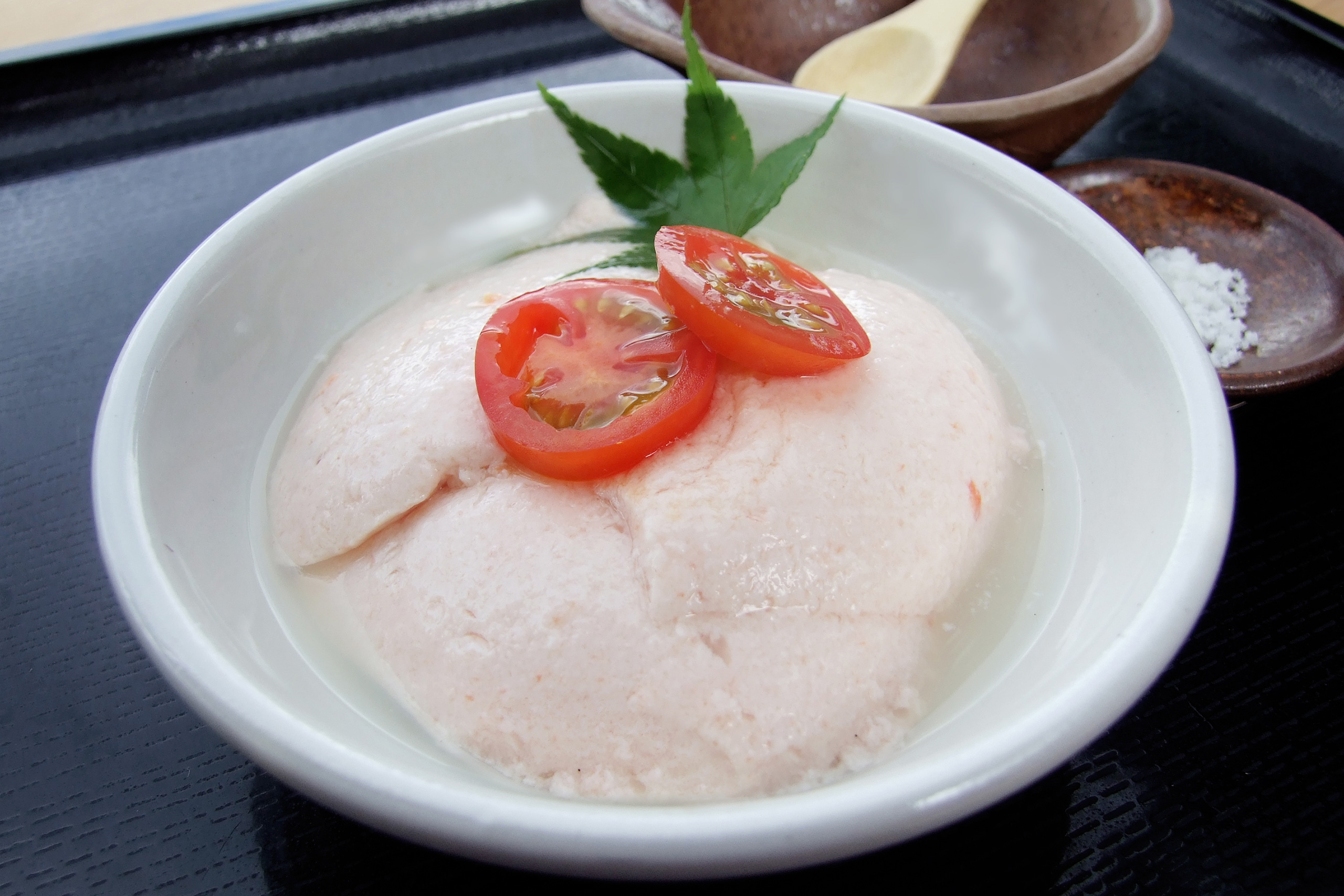 ＜8月＞トマト豆腐